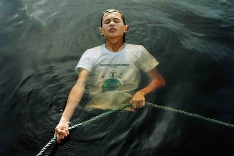 Daniel Jack Lyons. Leo on the Line, July 2019, Lik