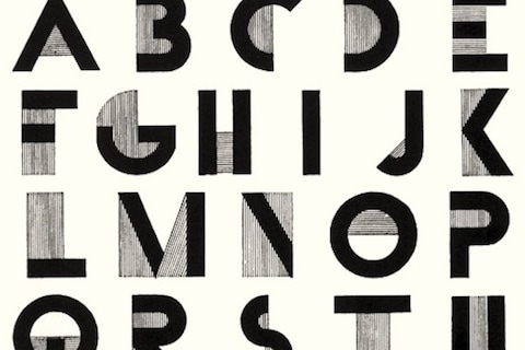 Bifur designed by Adolphe Mouron Cassandre in 1929