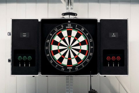 Walton Goggins for Rimowa’s Dartboard Case