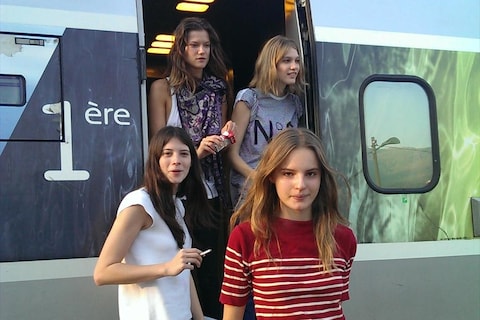 Carla Ciffoni, Kasia Struss, Irina Nikolaeva and Tilda Linds
