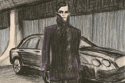 Trousers from the C&#233;line A/W10 collection