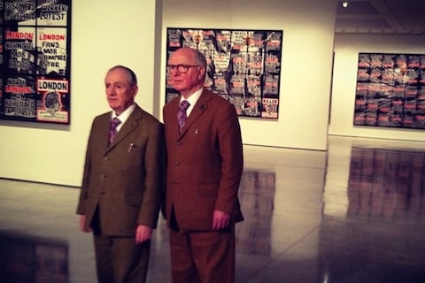 Gilbert &amp; George at the White Cube