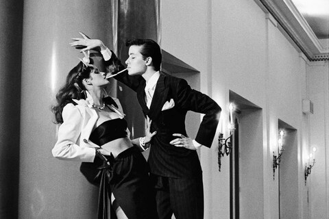 6_Helmut Newton_Fashion Yves Saint Laurent_French 