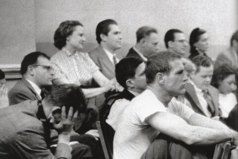 Paul Newman at the Actor&#39;s Studio New York, 1955