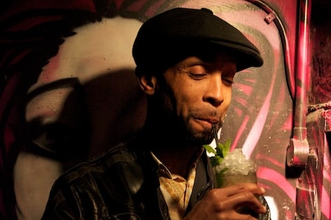 Anthony Ferguson of Niko B chocolates at the London cocktail