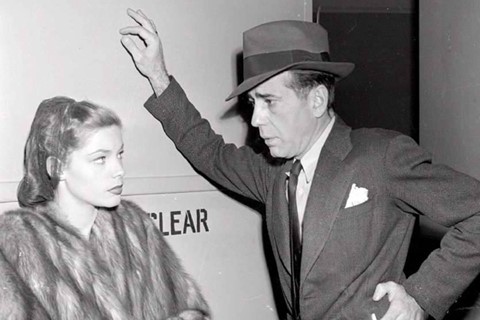 Lauren Bacall and Humphrey Bogart in &#39;The Big Sleep&#39;, 1946