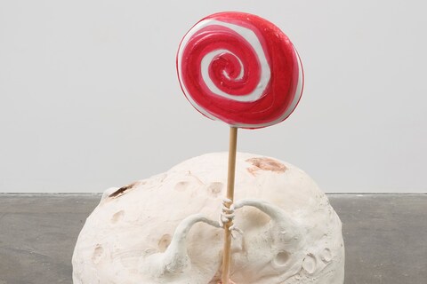 A Pancake Moon by Nathalie Djurberg and Hans Berg