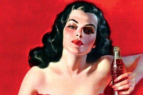 Lady in Red advertisement, Brazil, 1950