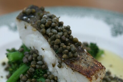 Roast hake at Great Court
