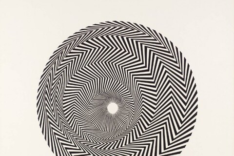 Bridget Riley, Blaze, 1964