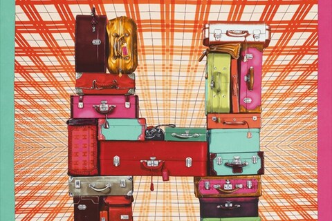 H en Voyage scarf