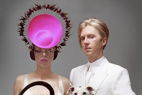 Isabella Blow and Philip Treacy, 2003