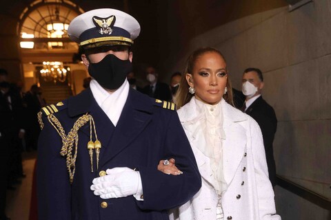 Joe Biden inauguration 2021 Jennifer Lopez Chanel