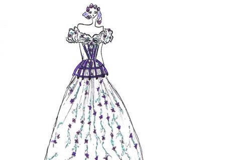 Zerlina Concept Design with Swarovski elements by Kate and L