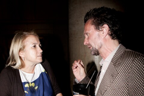 Silvia Fendi and Jerry Stafford