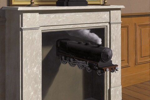 Rene Magritte - Time Transfixed 1938 The Art Insti