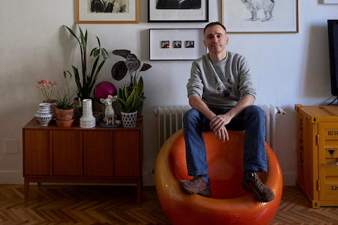 Luis Venegas in his Madrid home, 2023 Elise By Olsen
