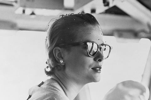 Grace Kelly&#39;s button back sweater inspired the design from C