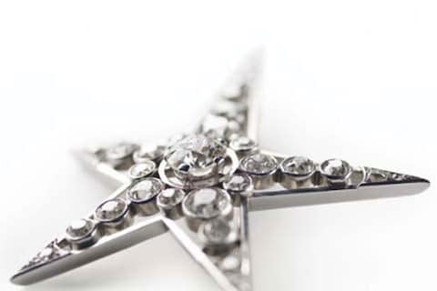 Com&#232;te brooch by Coco Chanel
