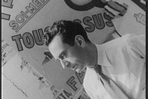 Portrait of Man Ray, Paris 1934. Photo by Carl Van Vechten