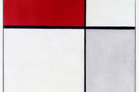 Piet Mondrian, Composition with Red, Yellow and Blue, 1927