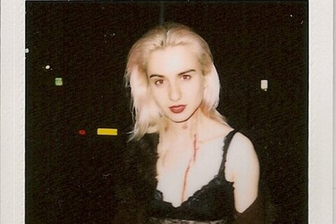 Columnist Isabella Burley as a vampire