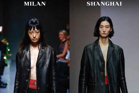 Prada Spring/Summer 2022 SS22 Raf Simons Milan Shanghai