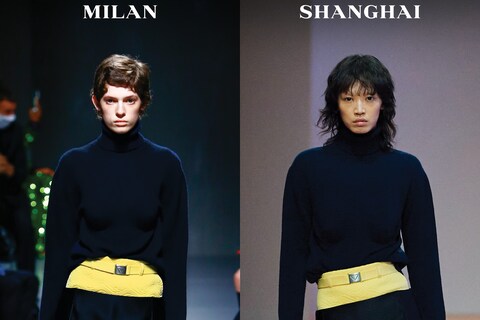 Prada Spring/Summer 2022 SS22 Raf Simons Milan Shanghai