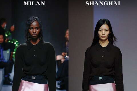 Prada Spring/Summer 2022 SS22 Raf Simons Milan Shanghai