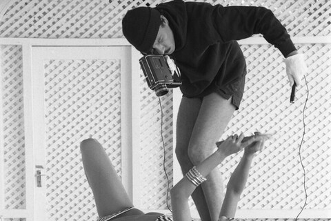 Antonio and Jerry Hall photographed by Norman Parkinson for 