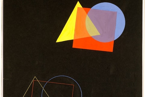 Eugen Batz, The spacial effect of colours and forms from Was