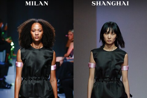 Prada Spring/Summer 2022 SS22 Raf Simons Milan Shanghai
