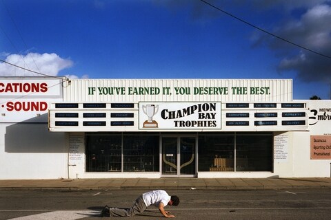 Trent Parke, Man vomiting, Gerald #1, 2006
