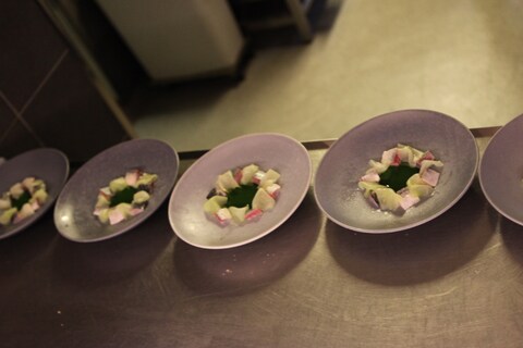 Prepping Mackerel