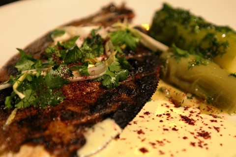 Grilled fish