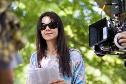 Gillian Wearing on Set