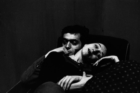 Stanley Kubrick and Ruth Sobotka during production of Killer