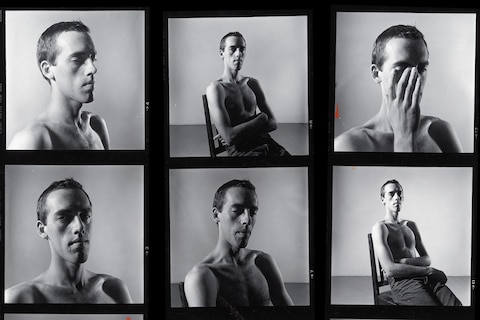 Hujar: Contact Sheets MACK 