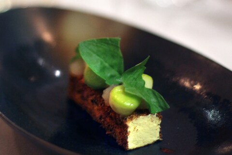 Caramelised clove parfait