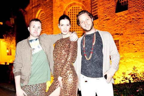 Kim Jones, Mel Rickey and Derek Blasberg