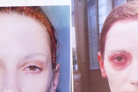 Tamara Petri at Haider Ackermann A/W12