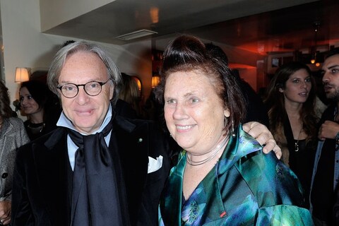 Diego Della Valle and Suzy Menkes
