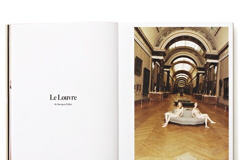 Le Louvre by Juergen Teller, from Paradis, Issue 5