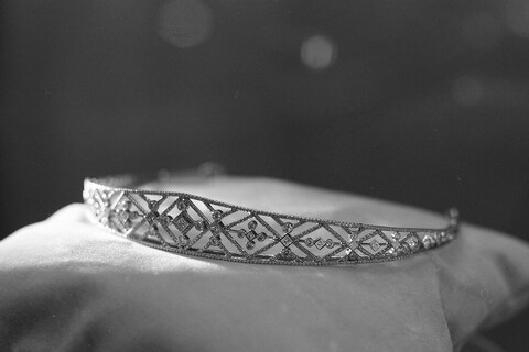 Platinum Diamond Tiffany Grace Tiara, at Selfridges Tiara Sh