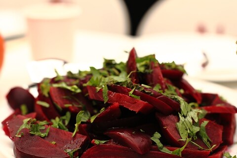 Cooked beetroot