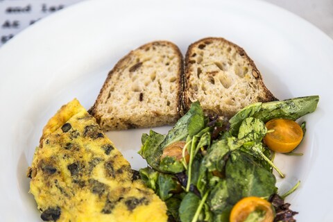 Ed Ruscha&#39;s Cactus Omelette served at Winslow Station to Sta