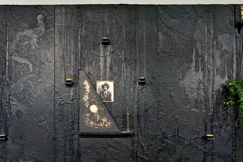P. 120: Rashid Johnson, Cosmic Topology, 2009