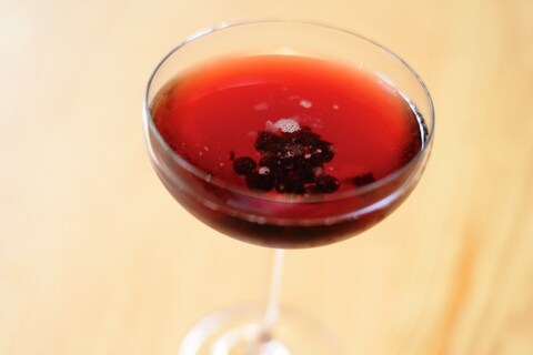 Smokin Beets cocktail