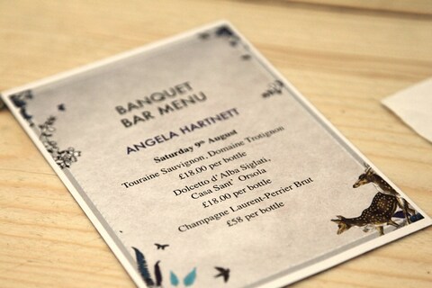 Angela Hartnett banquet at Wilderness I