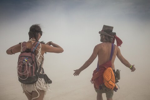 Mads Kornerup at Burning Man Festival